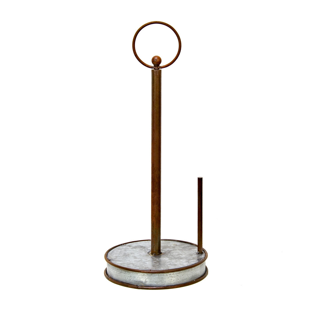 galvanized hand towel holder