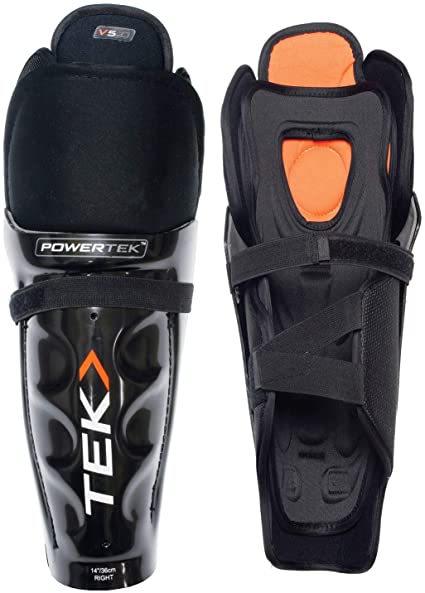 Powertek Junior 5.0 Hockey Shin Pads