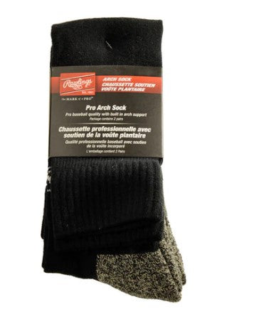 Rawlings Pro Arch 2Pack Baseball Socks