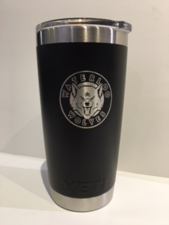 Yeti 20 oz. Rambler Tumbler with Engraved Logo