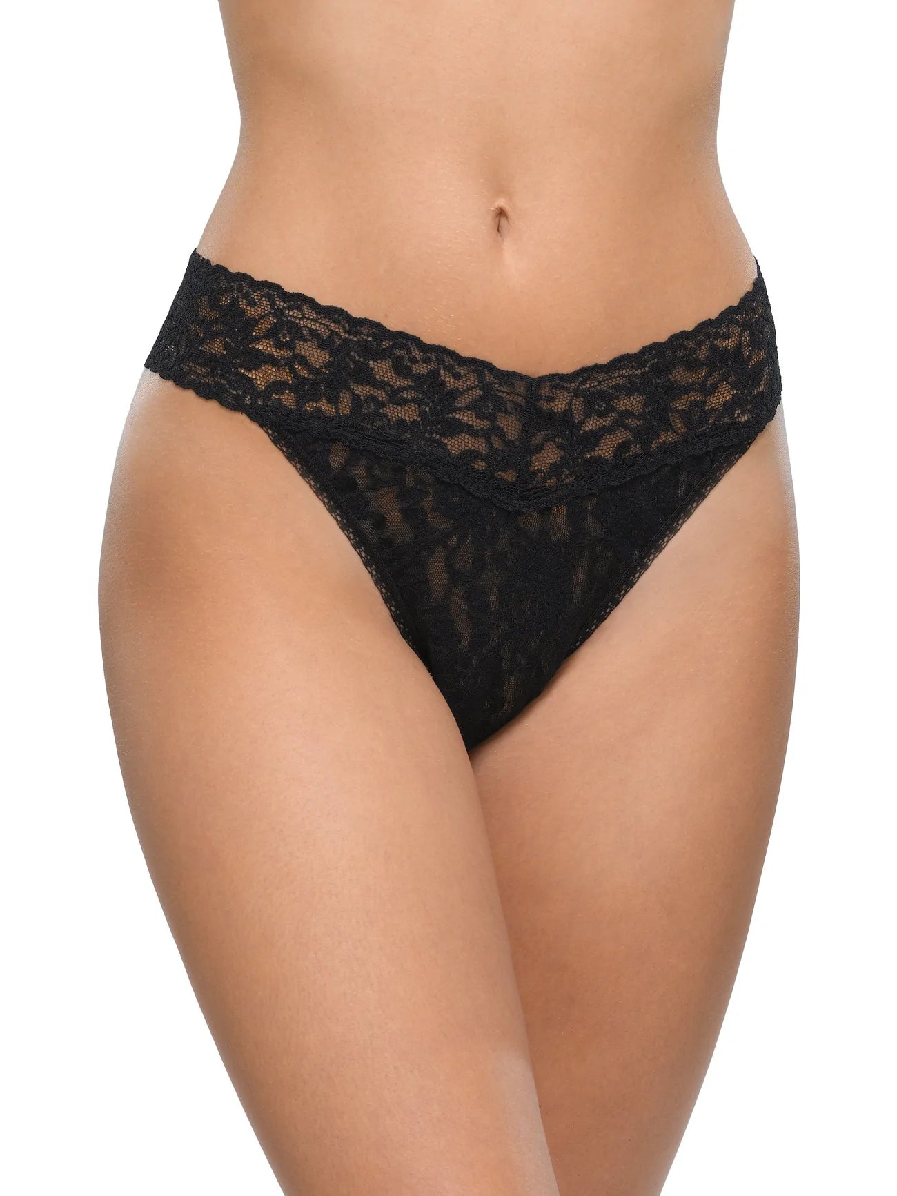 Hanky Panky Signature Lace Low Rise Thong Rolled