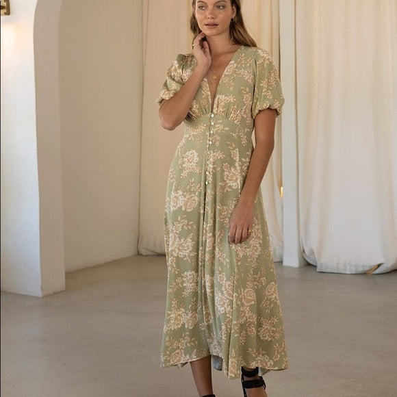 Lani Floral Maxi Dress