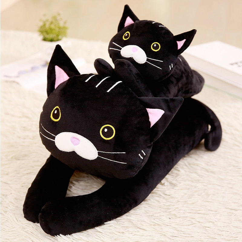 black cat plush