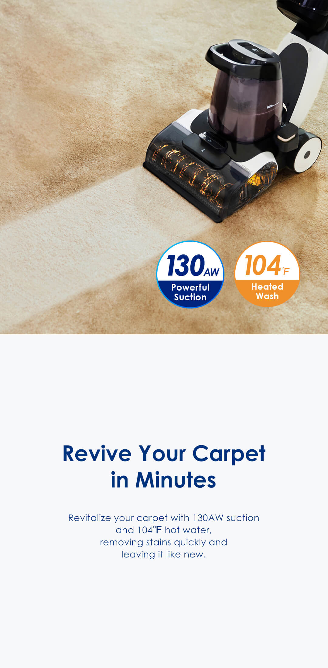 Tineco CARPET ONE PRO SERIES Smart Carpet Cleaner Instruction Manual