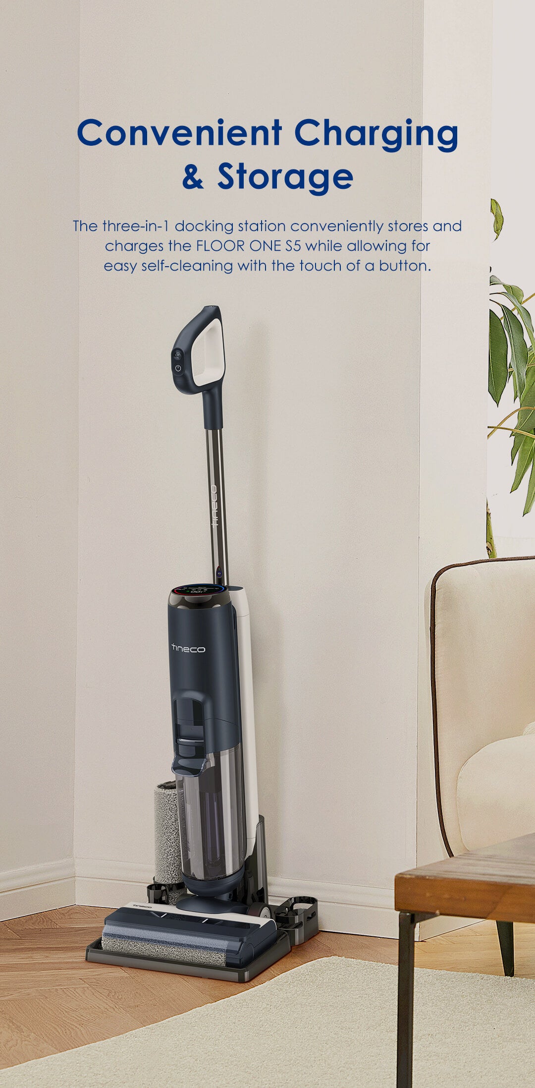 Ive had my eyes on this smart vac/mop for a bit! The @tinecoglobal S5