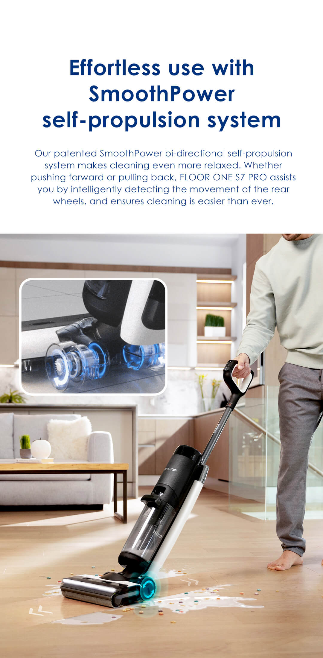 Tineco S7 PRO wet dry vacuum cleaner