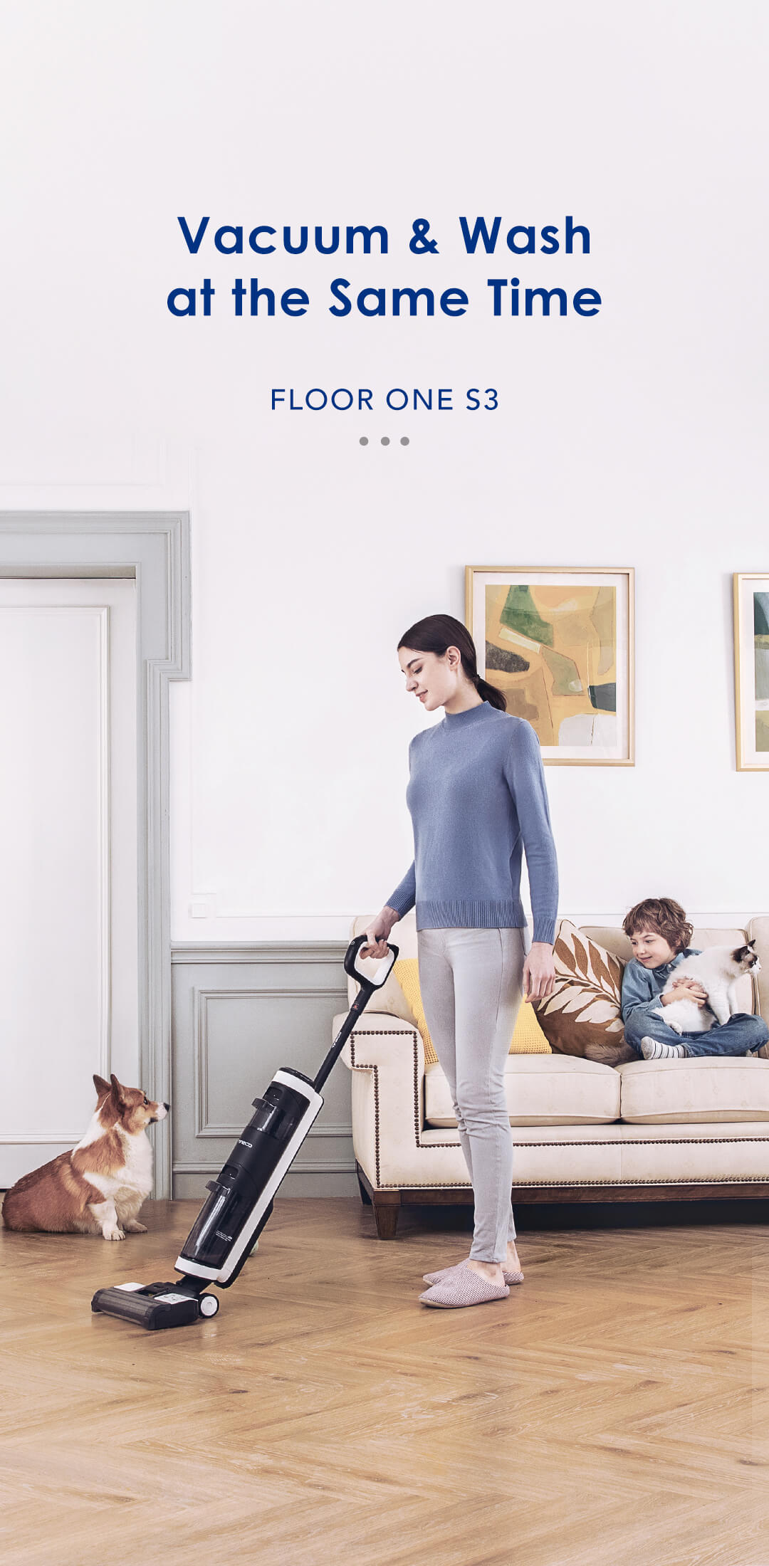 Rent to Own Tineco Tineco - Floor One S3 Extreme – 3 in 1 Mop, Vacuum &  Self Cleaning Smart Floor Washer with iLoop Smart Sensor - Blue at Aaron's  today!