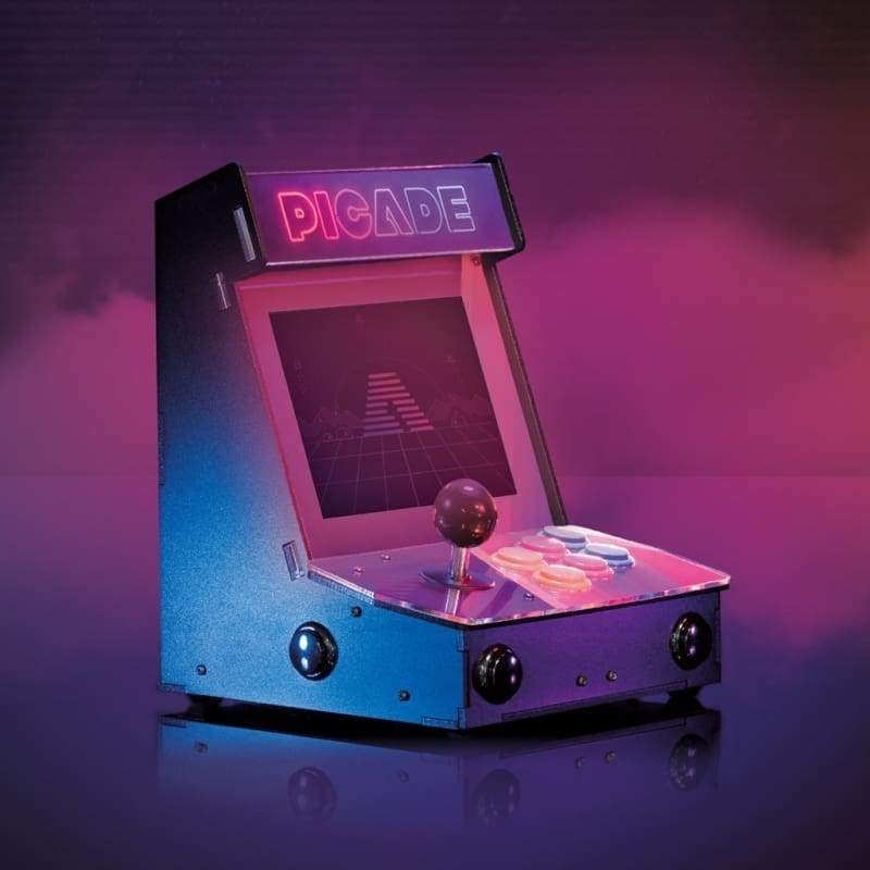 Picade Raspberry Pi Desktop Retro Arcade Machine Cool