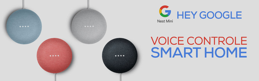 Google Nest Mini Speakers Durable fabric top made