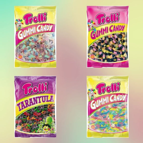 Chuches envueltas Mini Gusanos Pica 50 Bolsas