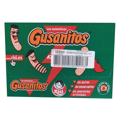 Risi Gusanitos Familiar 8 bolsas de 85g, comprar online