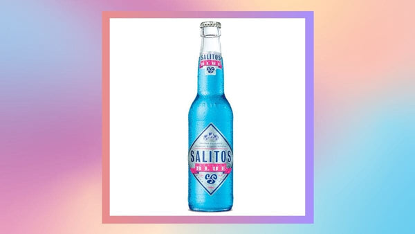 Salitos Blue: Cerveza azul con sabor frutal