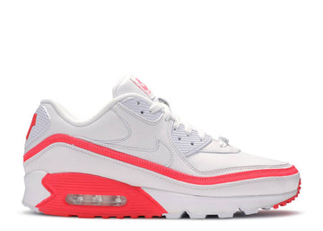 Nike Air Max 90 Undefeated White Solar Red (WORN)