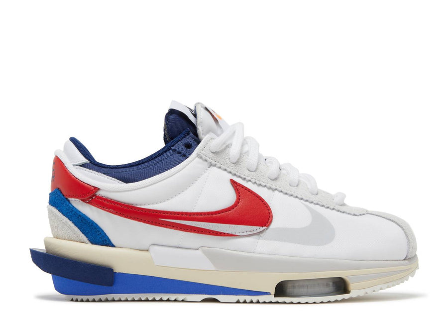 Nike Zoom Cortez SP sacai White University Red Blue – RIF LA