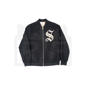 Gonz Ramm Varsity Jacket (F/W17) Black – RIF LA