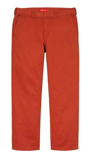 Supreme Double Knee Denim Utility Pant Red Camo (WORN)