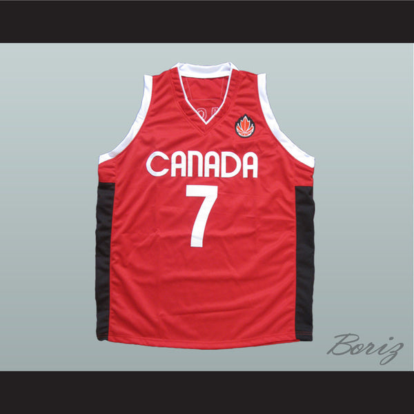 steve nash team canada jersey