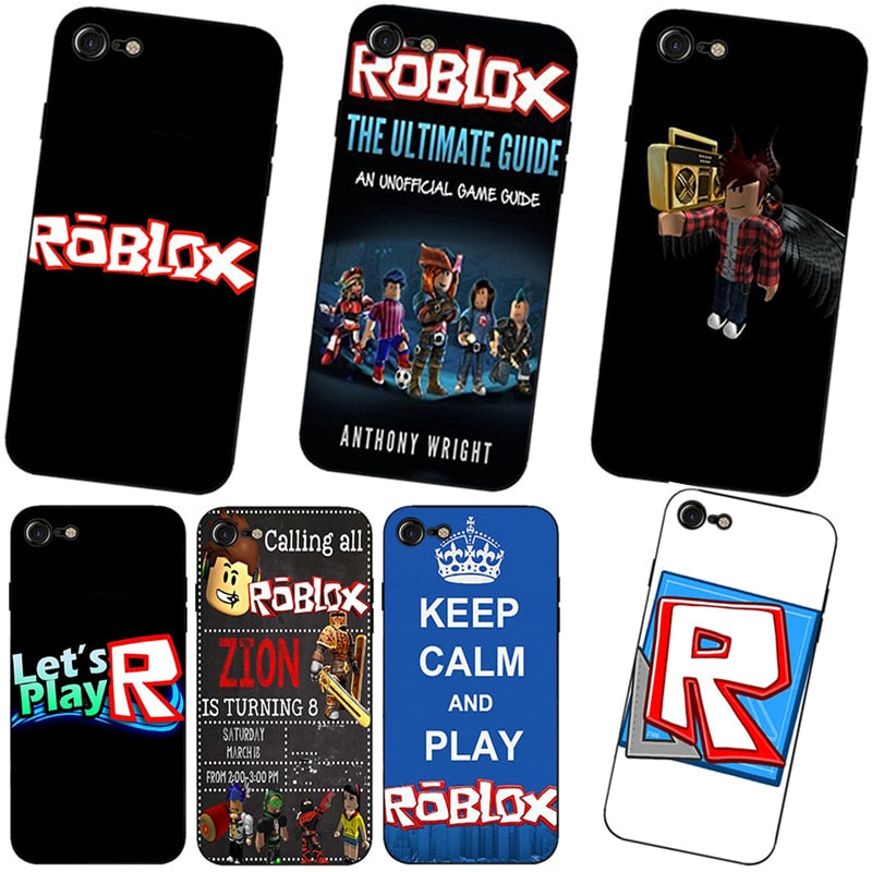 Roblox Game Hard And Transparent Phone Case For Iphone 6 6s 7 8 Plus X Borizcustom - roblox cleaning simulator cleaning crew iphone case cover by