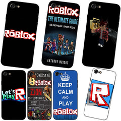 Roblox Game Hard And Transparent Phone Case For Iphone 6 6s 7 8 Plus X Borizcustom - roblox wallpaper game cover iphone case joincustomcase