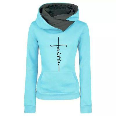 women's embroidered sweatshirts with collar