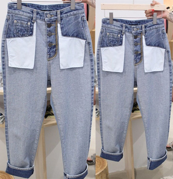 women's straight wide leg jeans