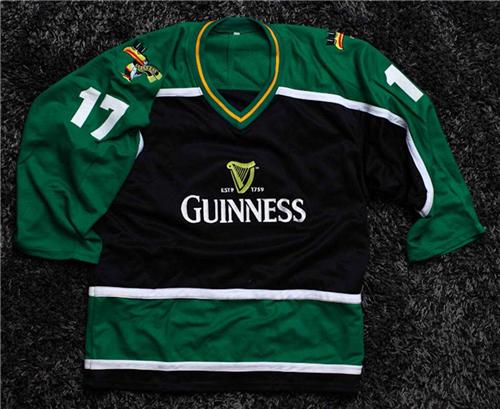 st patrick's day hockey jersey