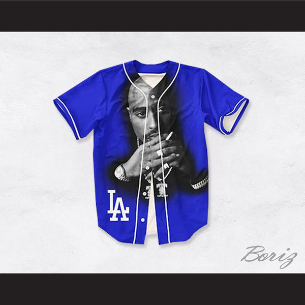 baseball jersey blue