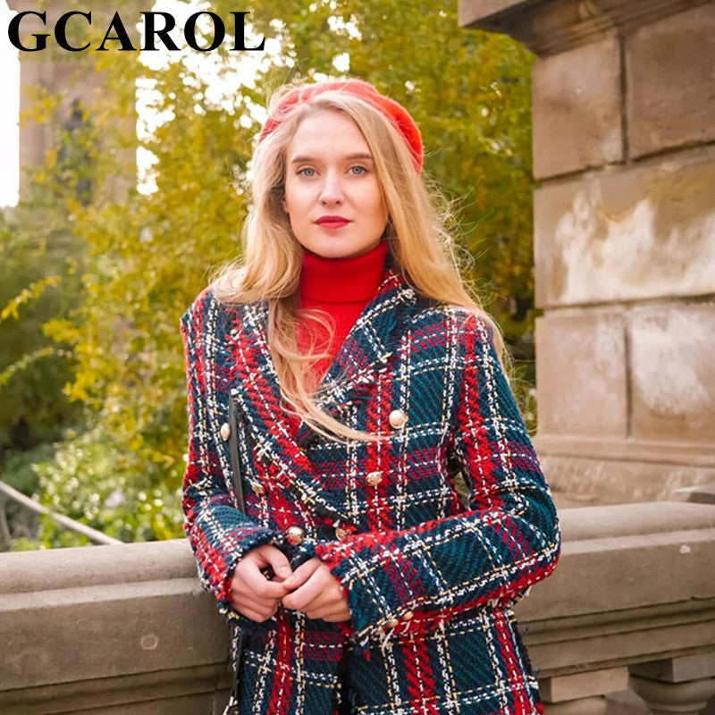 RUGOD 2018 Elegant Office Lady Woolen Coat Jacket Women