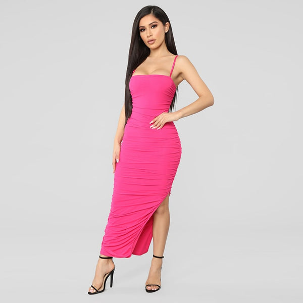 hot pink womens dress