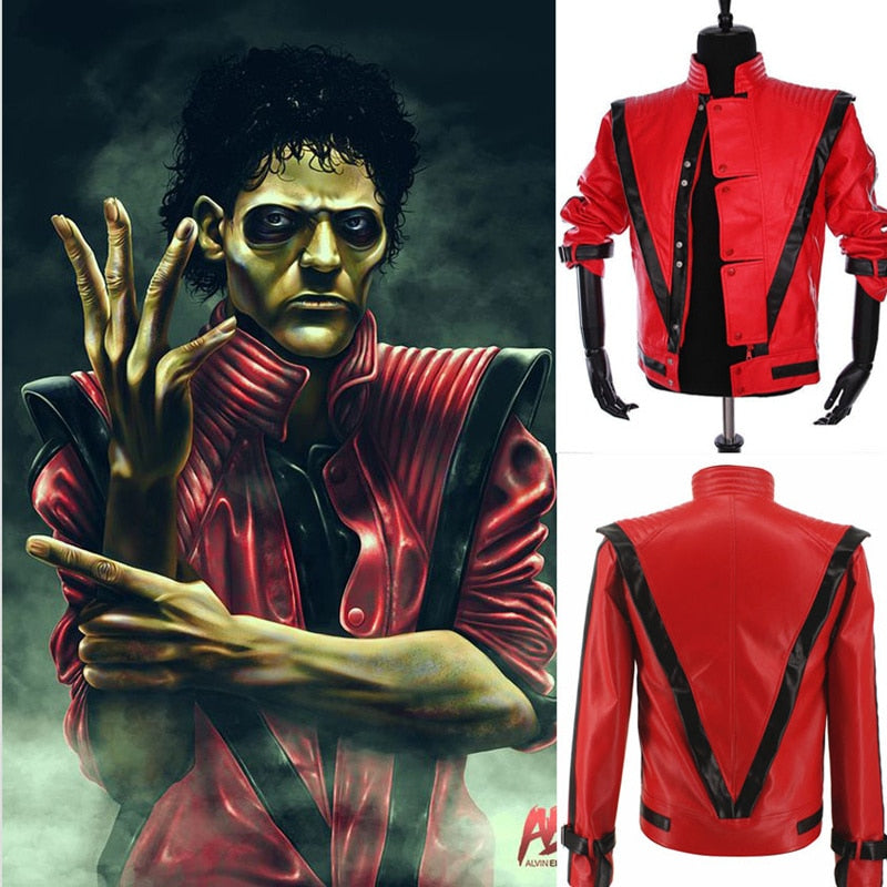 red leather jacket costume