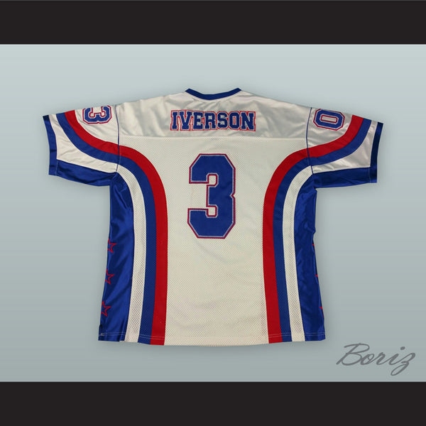 allen iverson football jersey