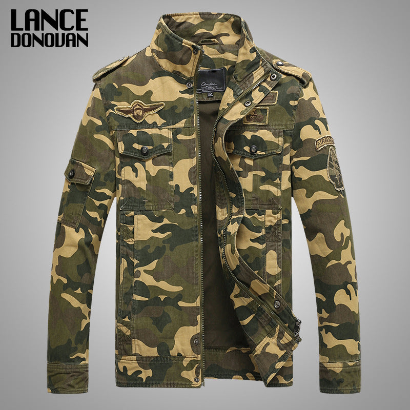 casual military jacket