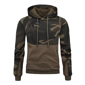 2019 men camouflage hooded hoodies sweatshirts