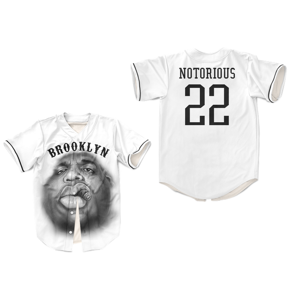 biggie smalls baseball jersey