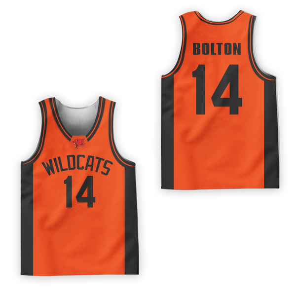 basketball jersey orange color