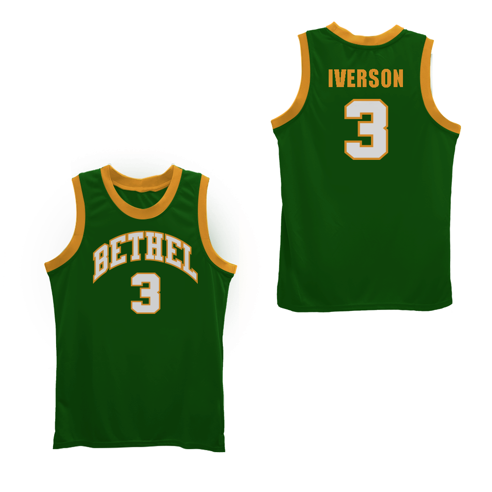 allen iverson bethel jersey