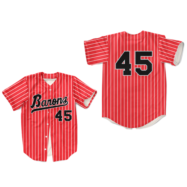 jordan barons baseball jersey