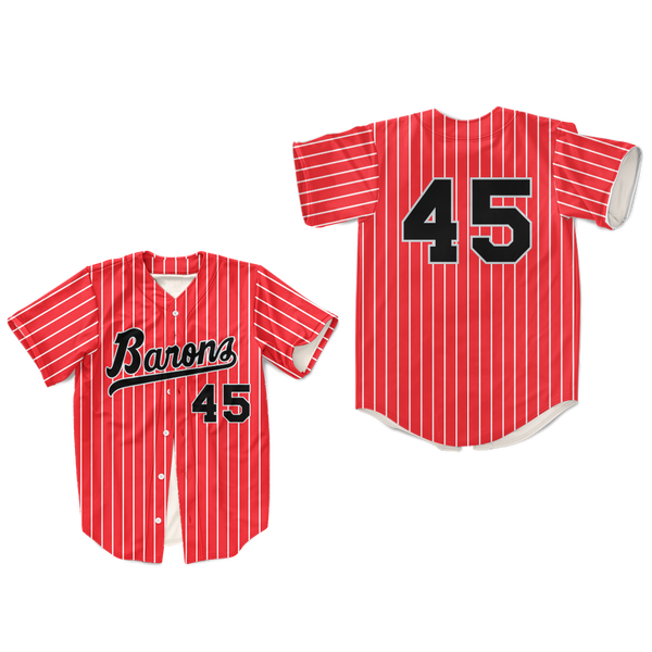 michael jordan baseball jersey barons