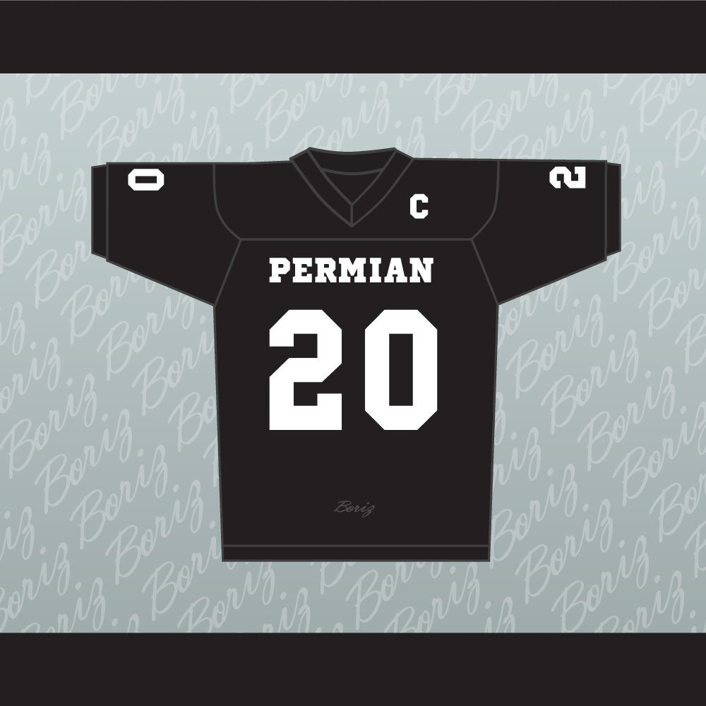 Boobie Miles 45 Permian Black Football Jersey Friday Night Lights