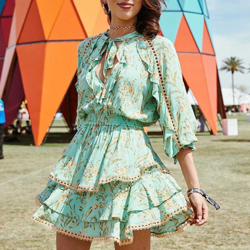 summer turquoise dresses