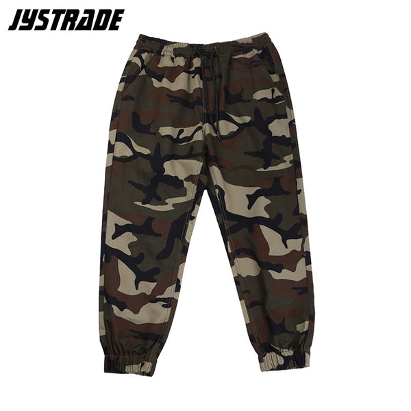 camouflage cargo sweatpants