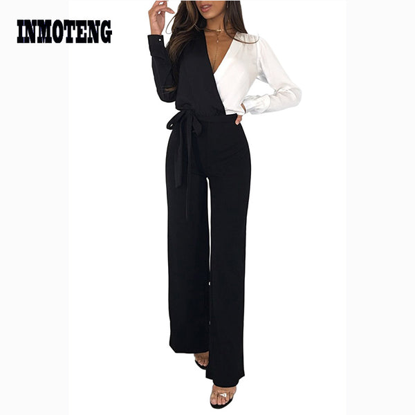 black and white jumpsuits plus size