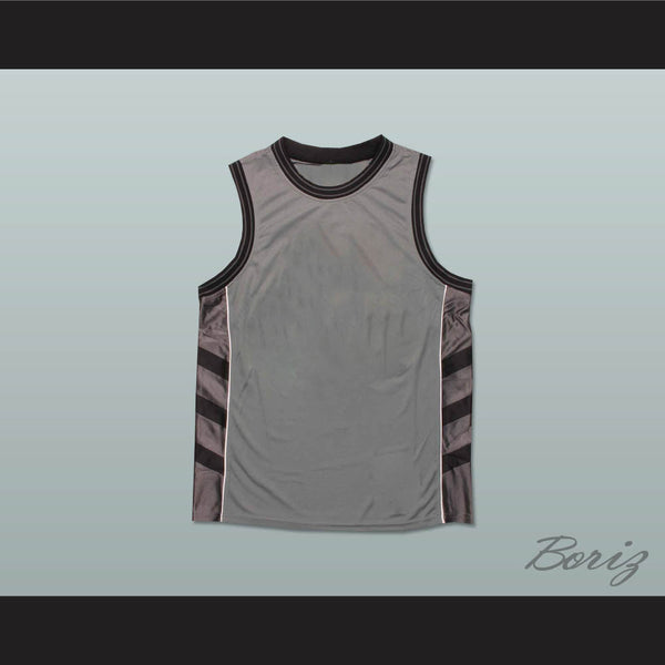 gray basketball jersey