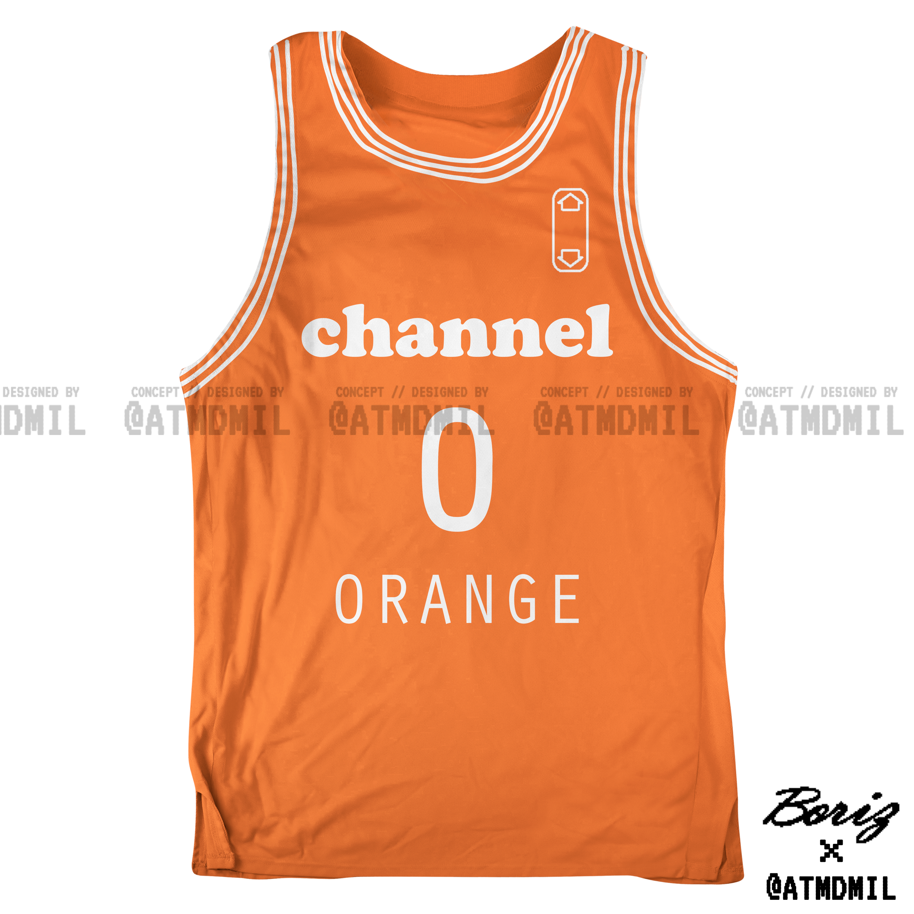 orange basketball jersey