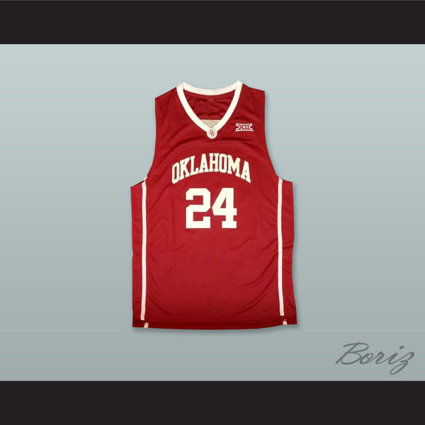 oklahoma basketball jersey 24