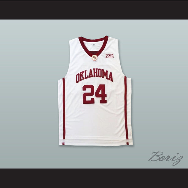 oklahoma basketball jersey 24