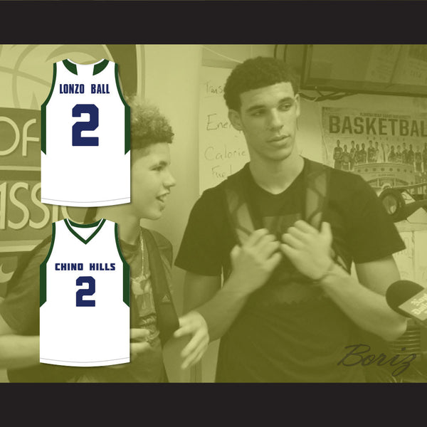 lonzo ball basketball jersey