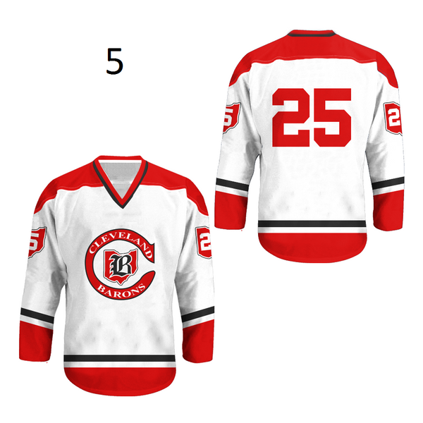 cleveland barons shirt