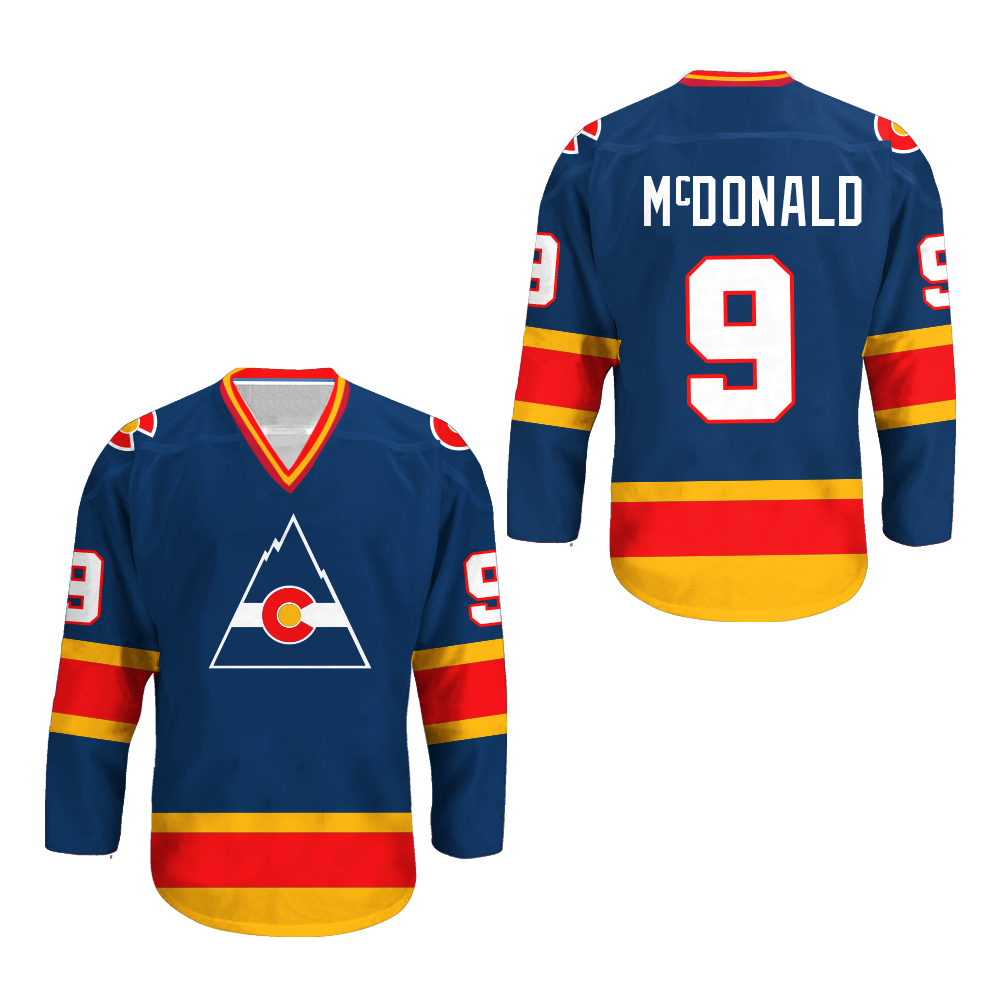 lanny mcdonald colorado rockies jersey