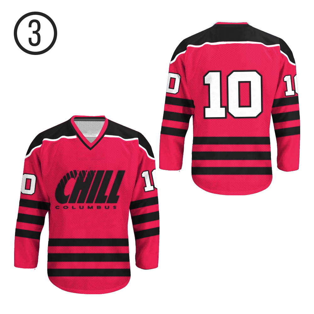 custom pink hockey jerseys